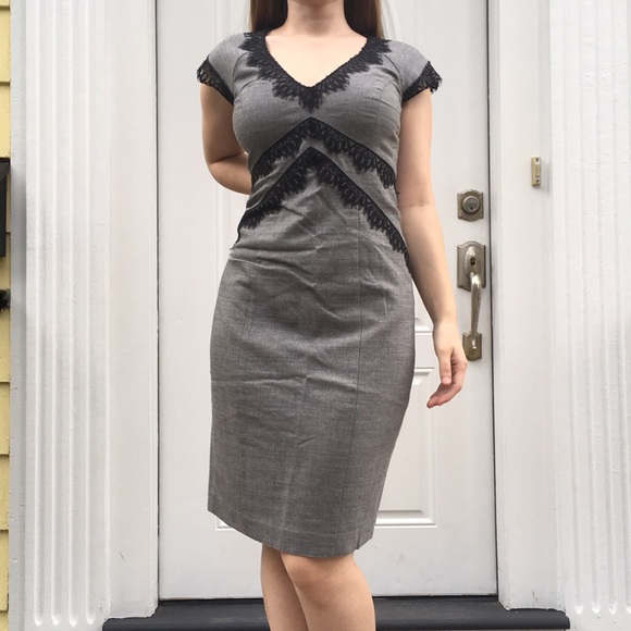 Rebecca Taylor Dresses & Skirts - Rebecca Taylor dress with black lace accents